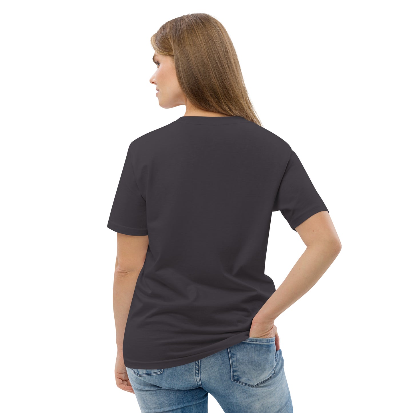 HOMAIX T-shirt unisexe en coton biologique avec design "Protégeons notre planète"