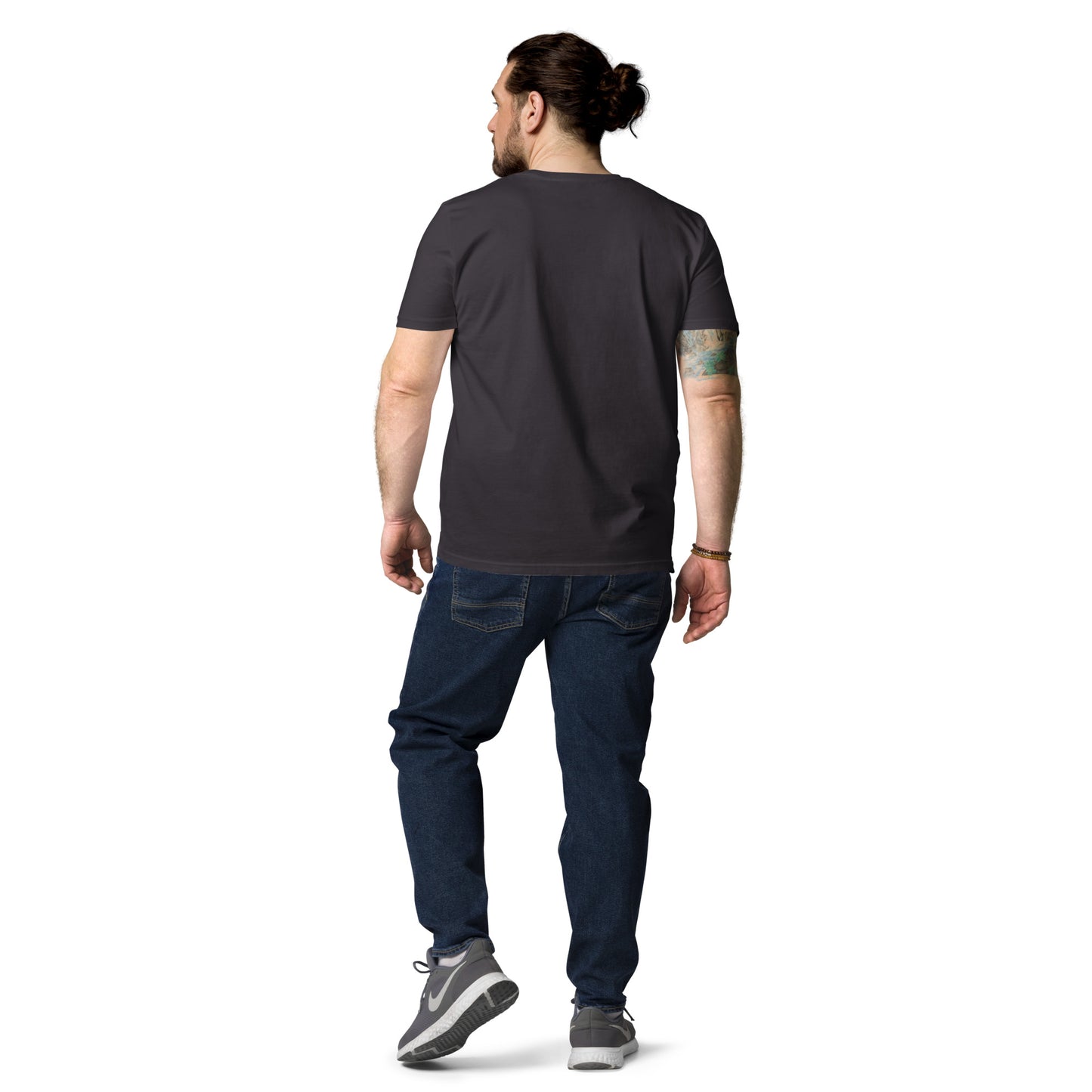 HOMAIX T-shirt unisexe en coton biologique avec design "Protégeons notre planète"