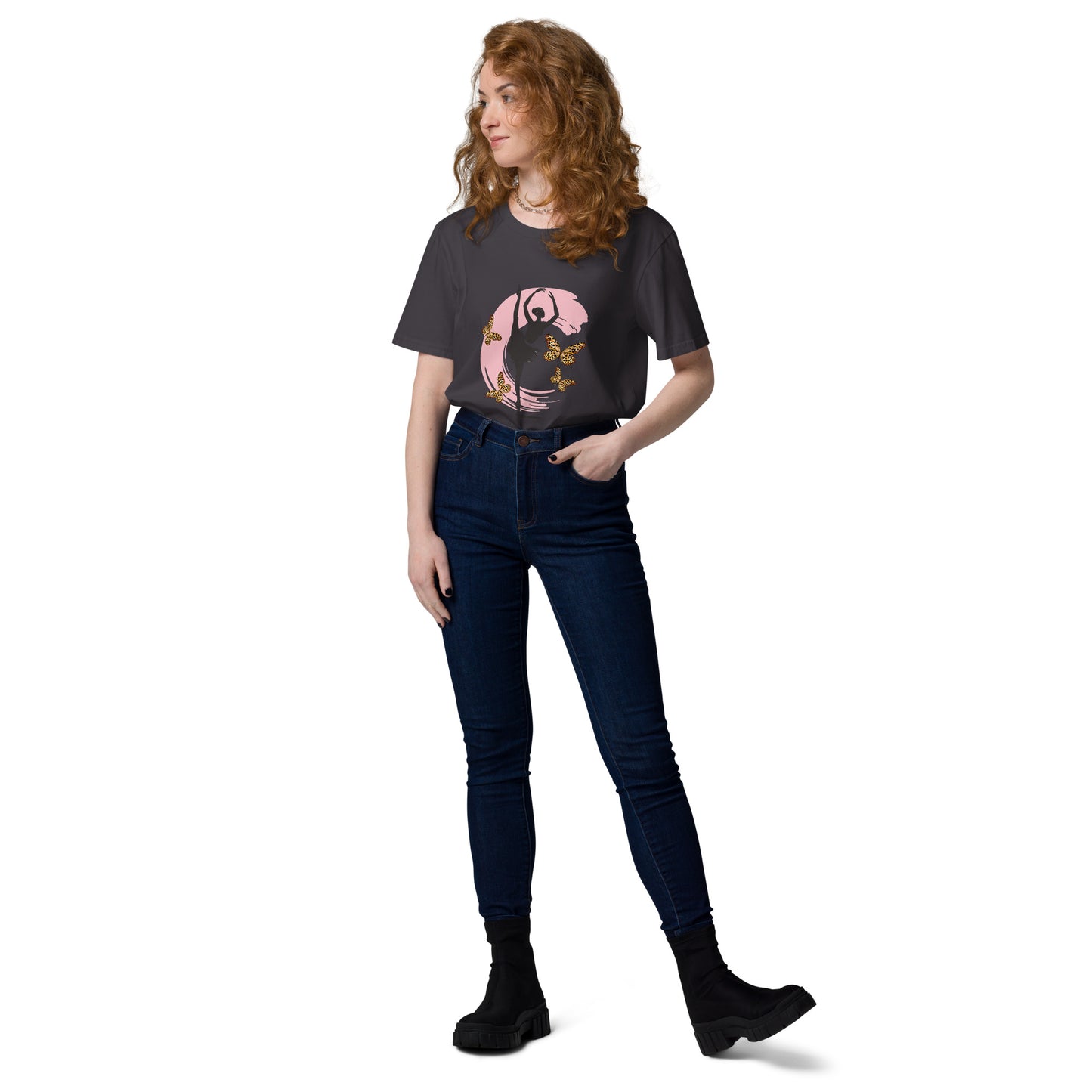 HOMAIX T-shirt en coton biologique papillons dansants
