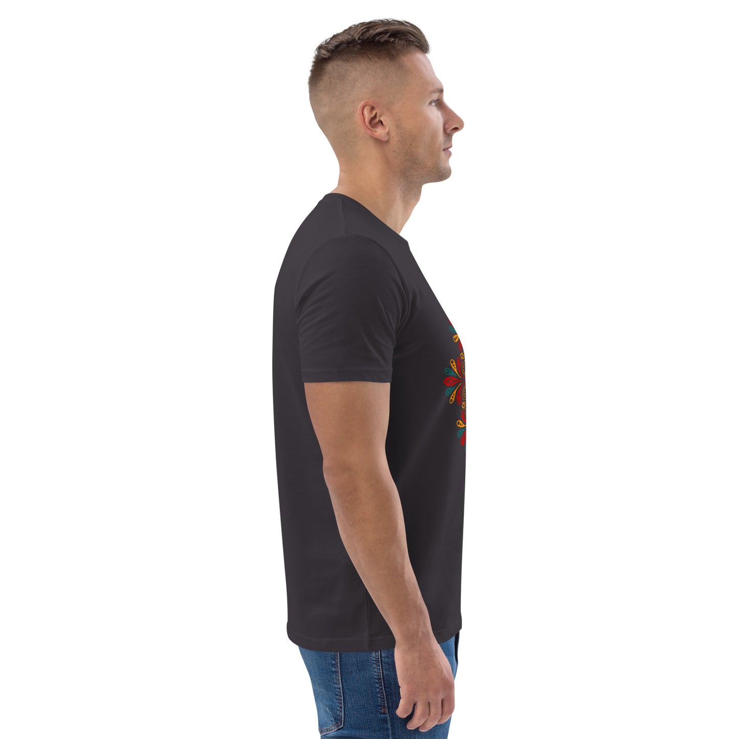 HOMAIX T-shirt unisexe en coton biologique avec message inspirant "Perfection is not attainable"