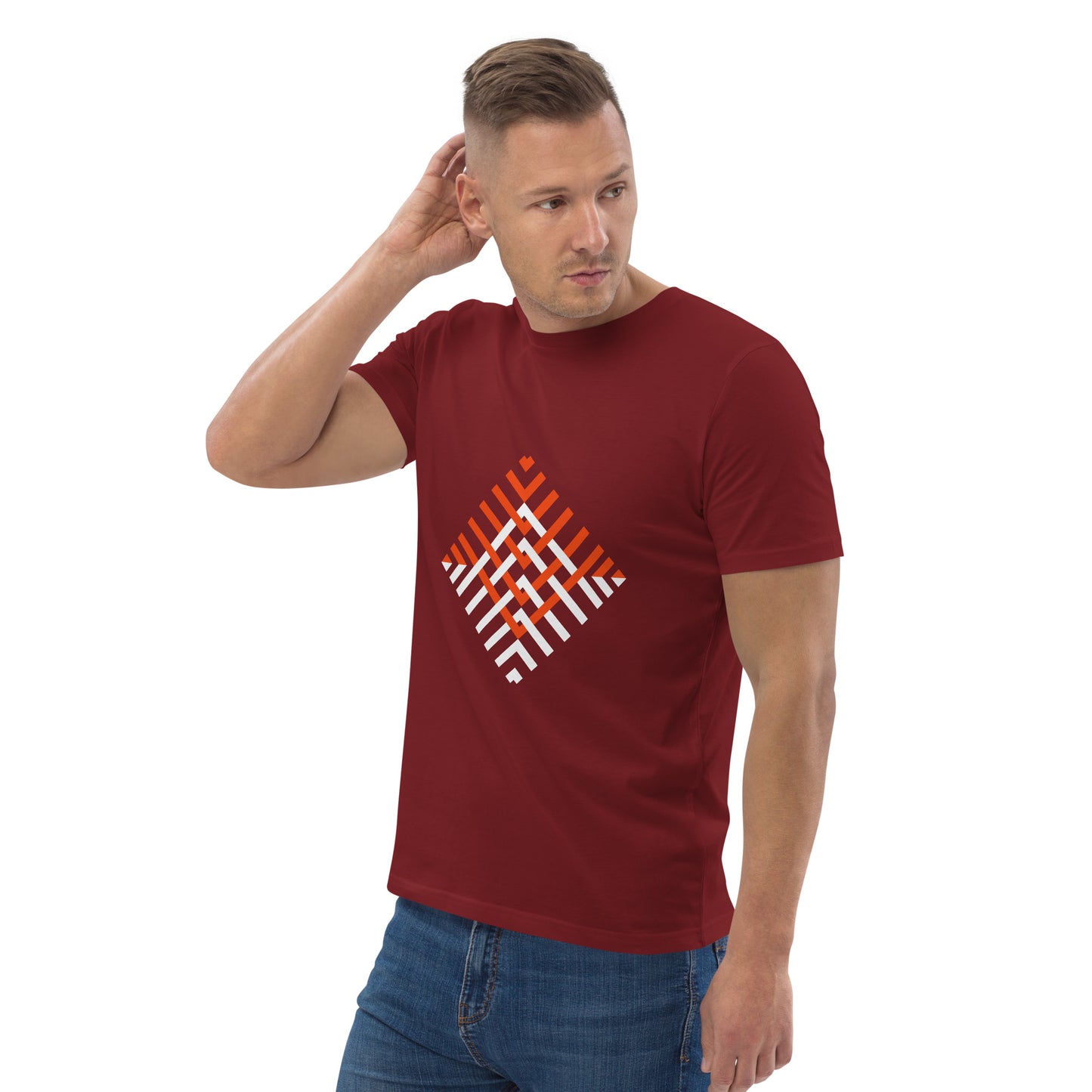 HOMAIX T-shirt Homme en Coton Bio