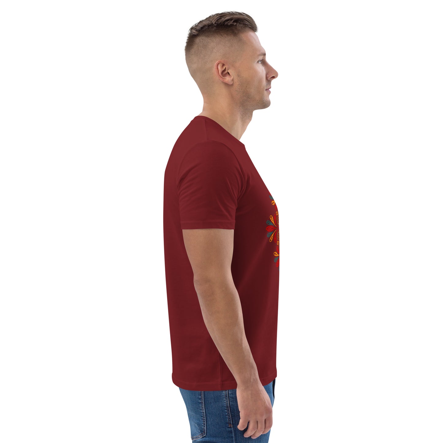 HOMAIX T-shirt unisexe en coton biologique avec message inspirant "Perfection is not attainable"
