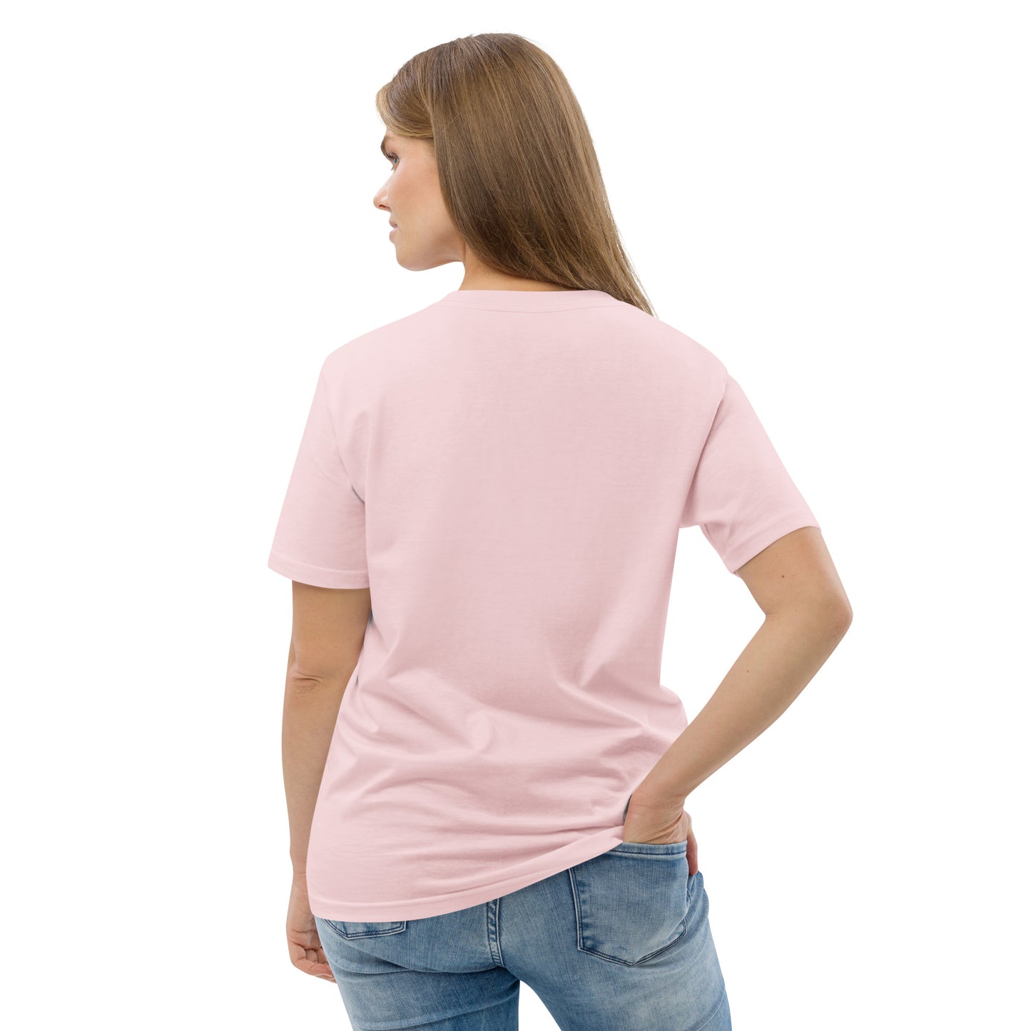 HOMAIX T-shirt unisexe en coton biologique avec design "Protégeons notre planète"