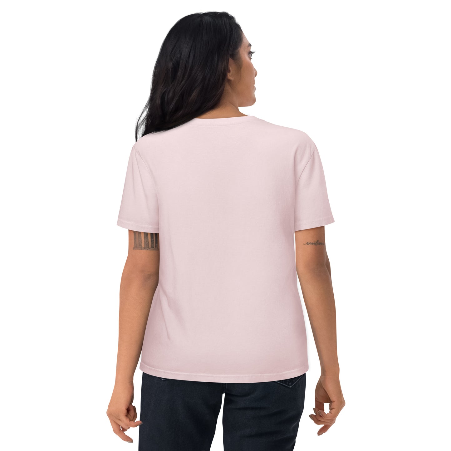 HOMAIX T-shirt unisexe en coton biologique avec design géométrique abstrait