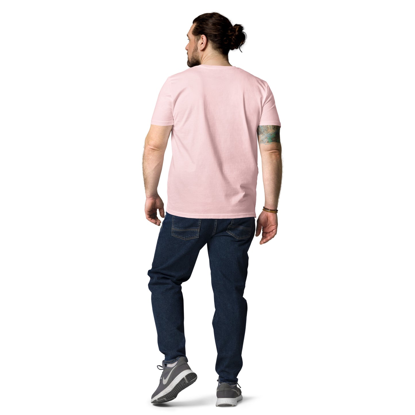 HOMAIX T-shirt unisexe en coton biologique avec design "Protégeons notre planète"