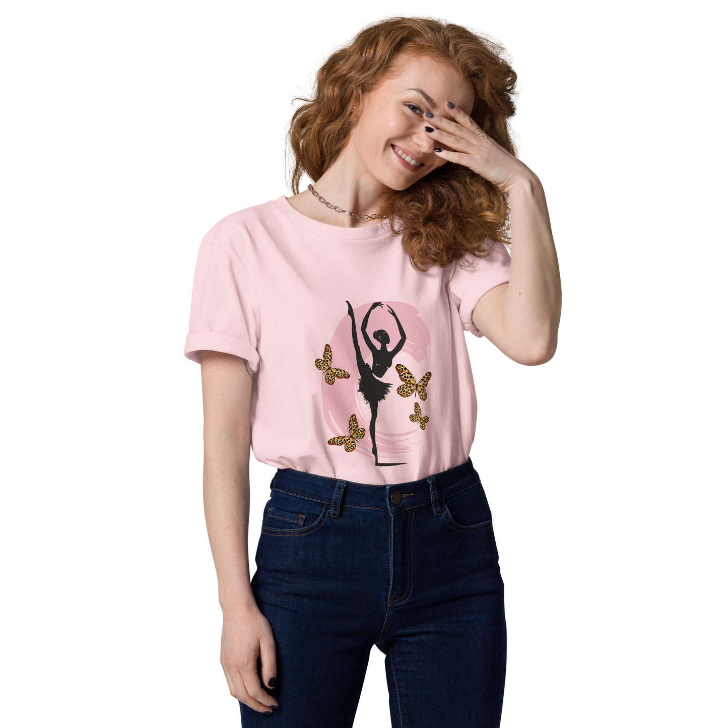 HOMAIX T-shirt en coton biologique papillons dansants