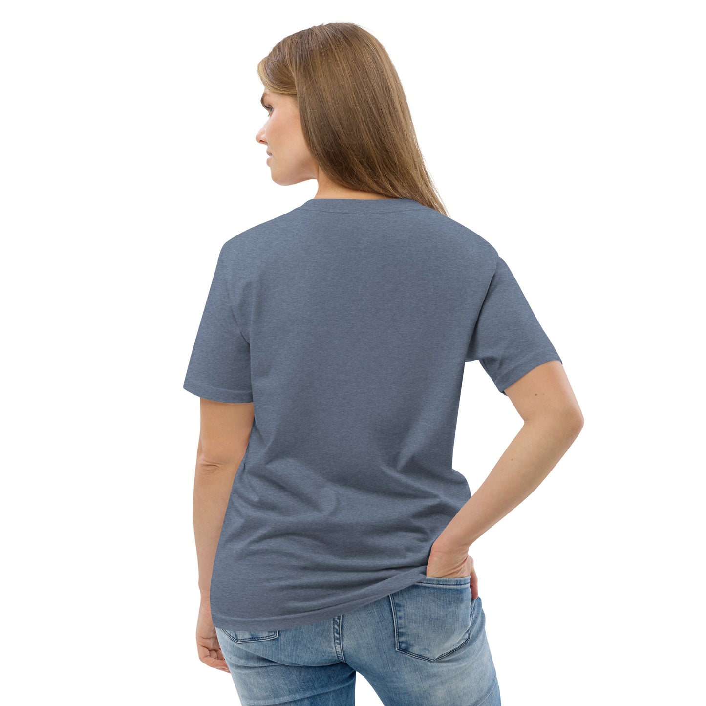 HOMAIX T-shirt unisexe en coton biologique avec design "Protégeons notre planète"