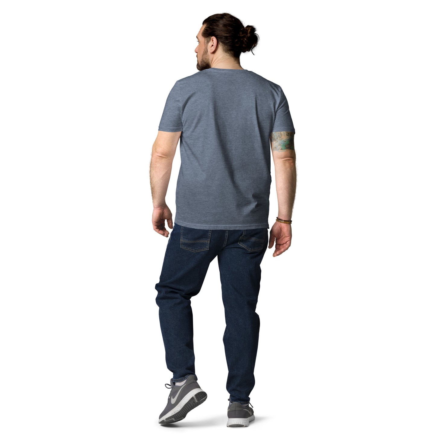 HOMAIX T-shirt unisexe en coton biologique avec design "Protégeons notre planète"