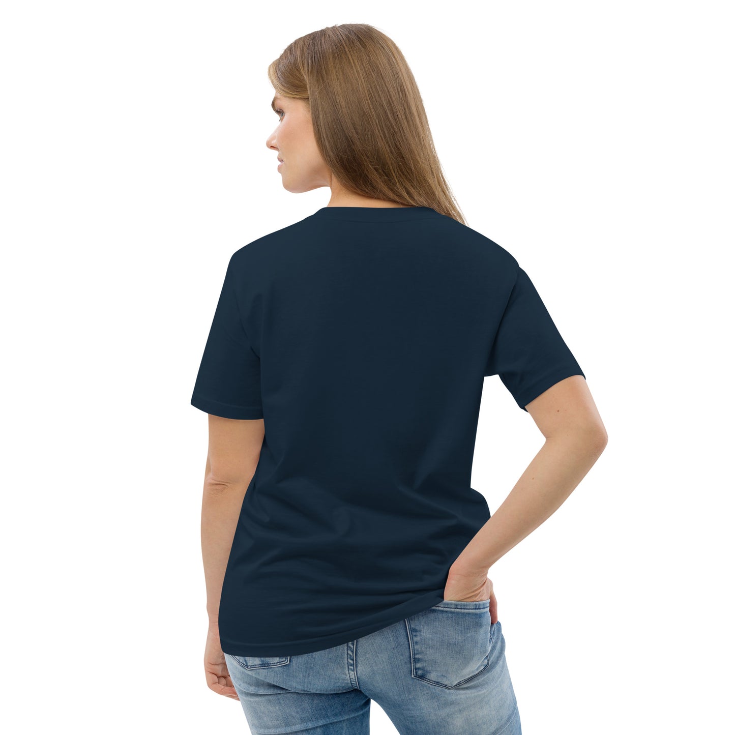 HOMAIX T-shirt unisexe en coton biologique avec design "Protégeons notre planète"