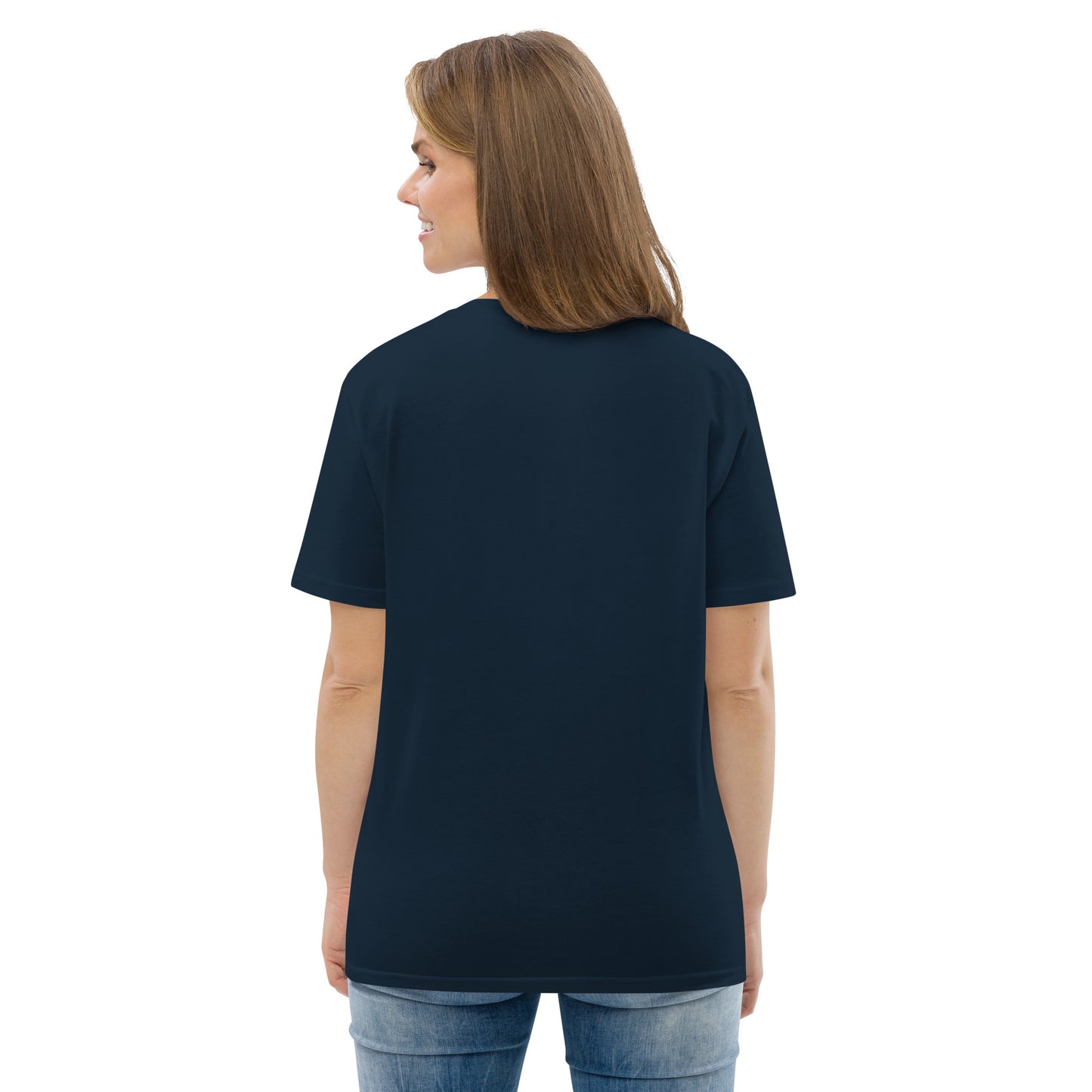 HOMAIX T-shirt unisexe en coton biologique avec design "Protégeons notre planète"