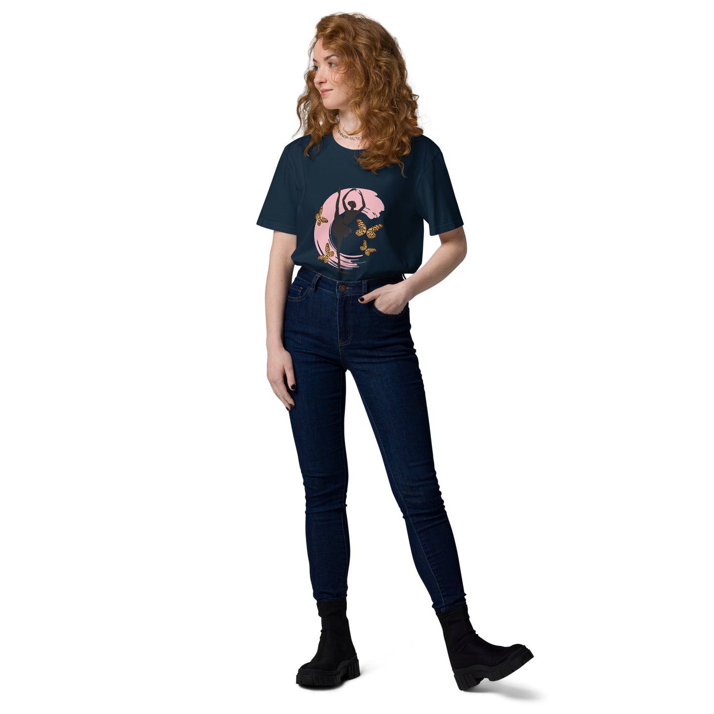 HOMAIX T-shirt en coton biologique papillons dansants