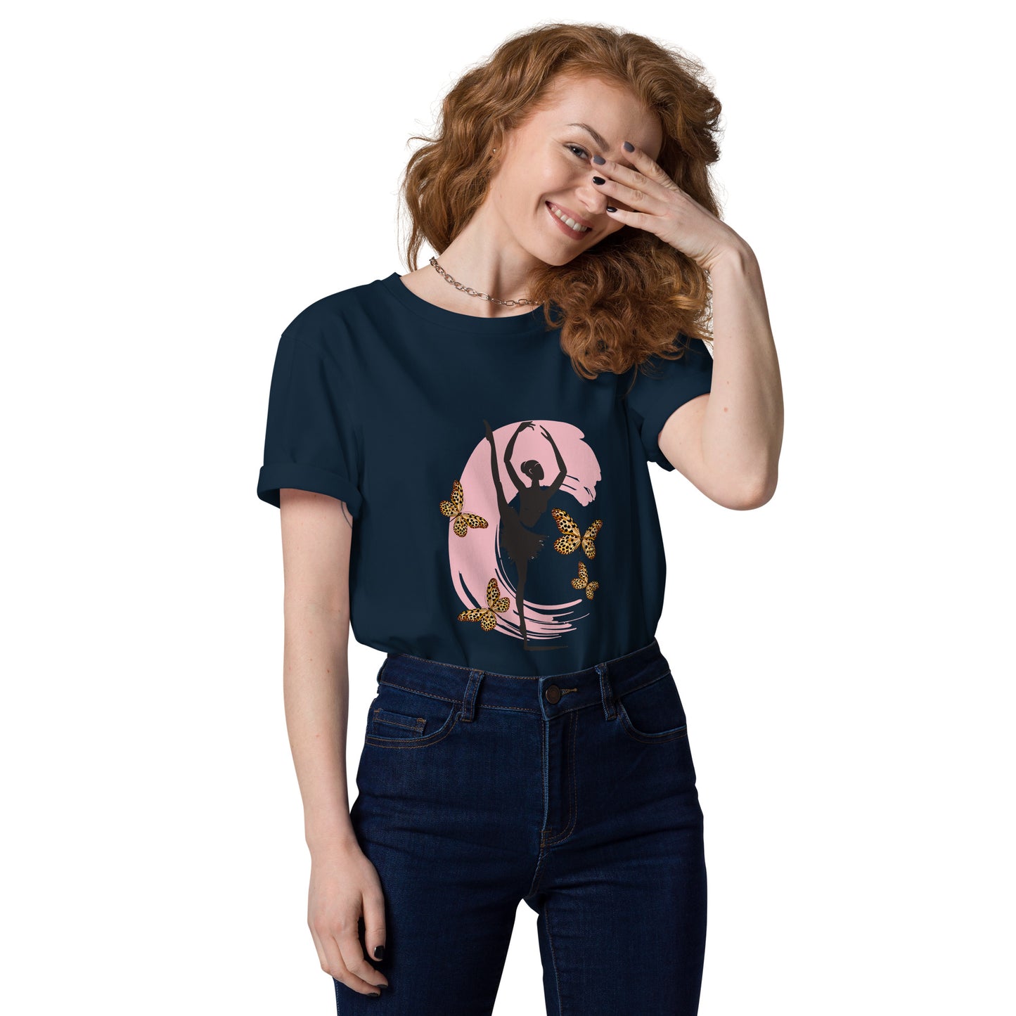 HOMAIX T-shirt en coton biologique papillons dansants