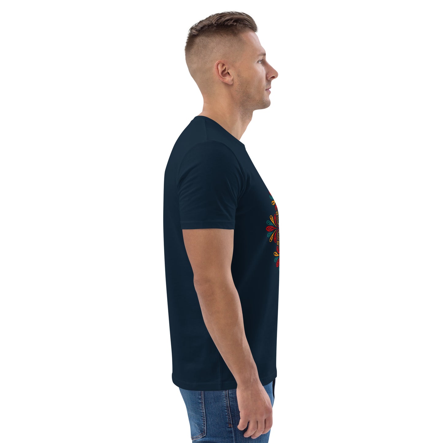 HOMAIX T-shirt unisexe en coton biologique avec message inspirant "Perfection is not attainable"