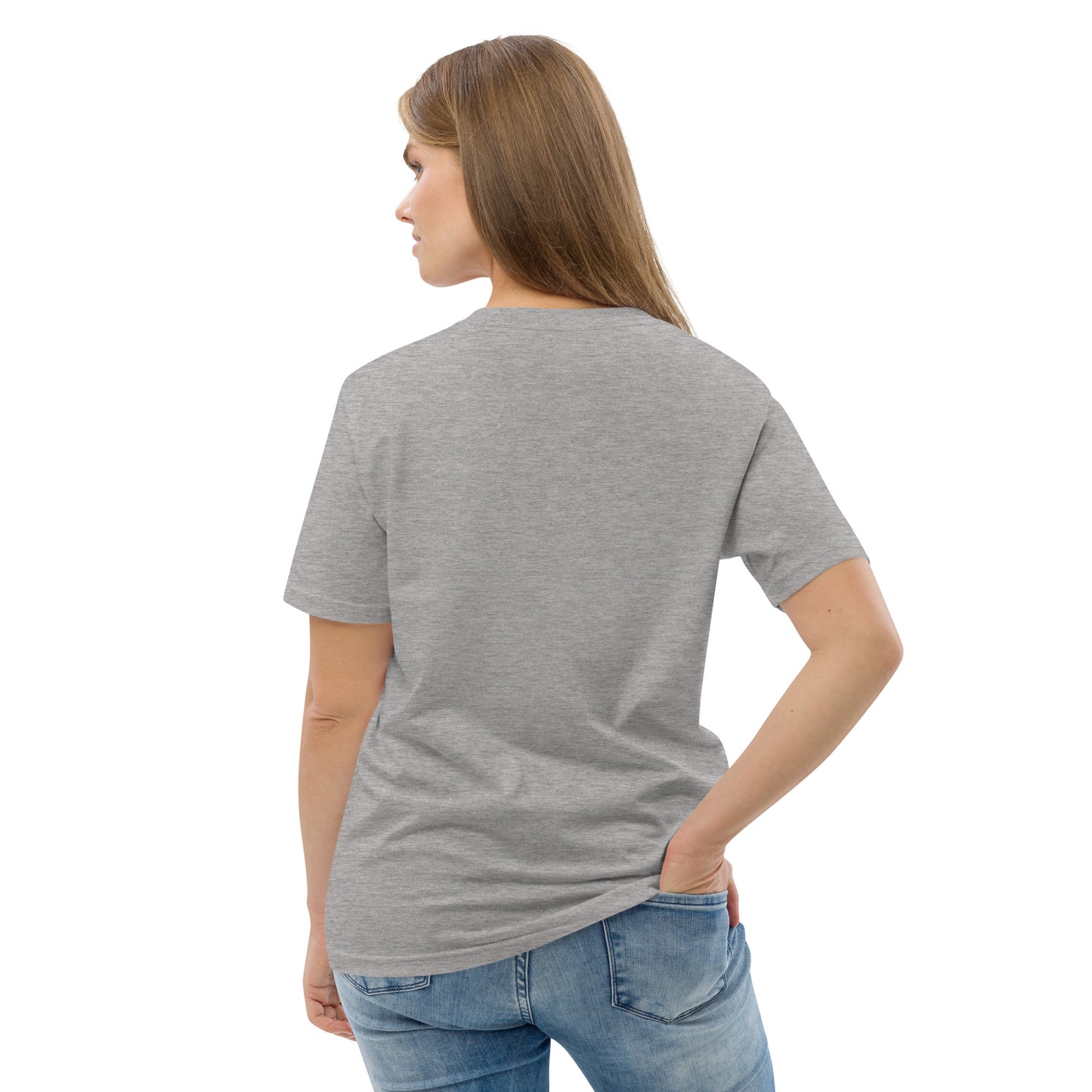 HOMAIX T-shirt unisexe en coton biologique avec design "Protégeons notre planète"