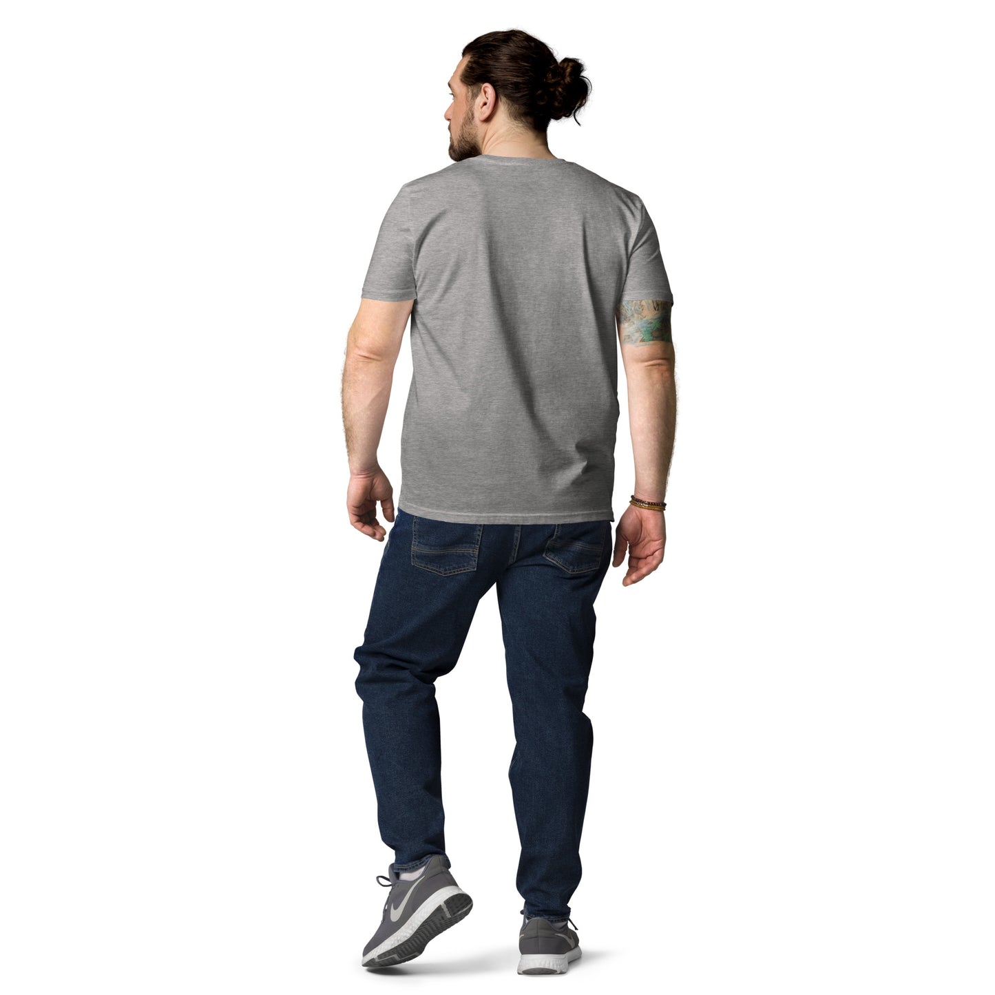 HOMAIX T-shirt unisexe en coton biologique avec design "Protégeons notre planète"