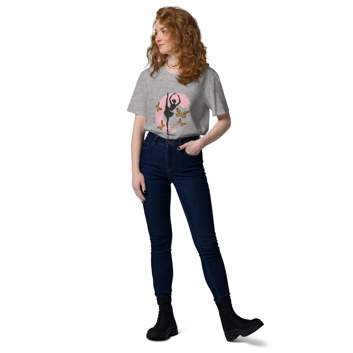 HOMAIX T-shirt en coton biologique papillons dansants