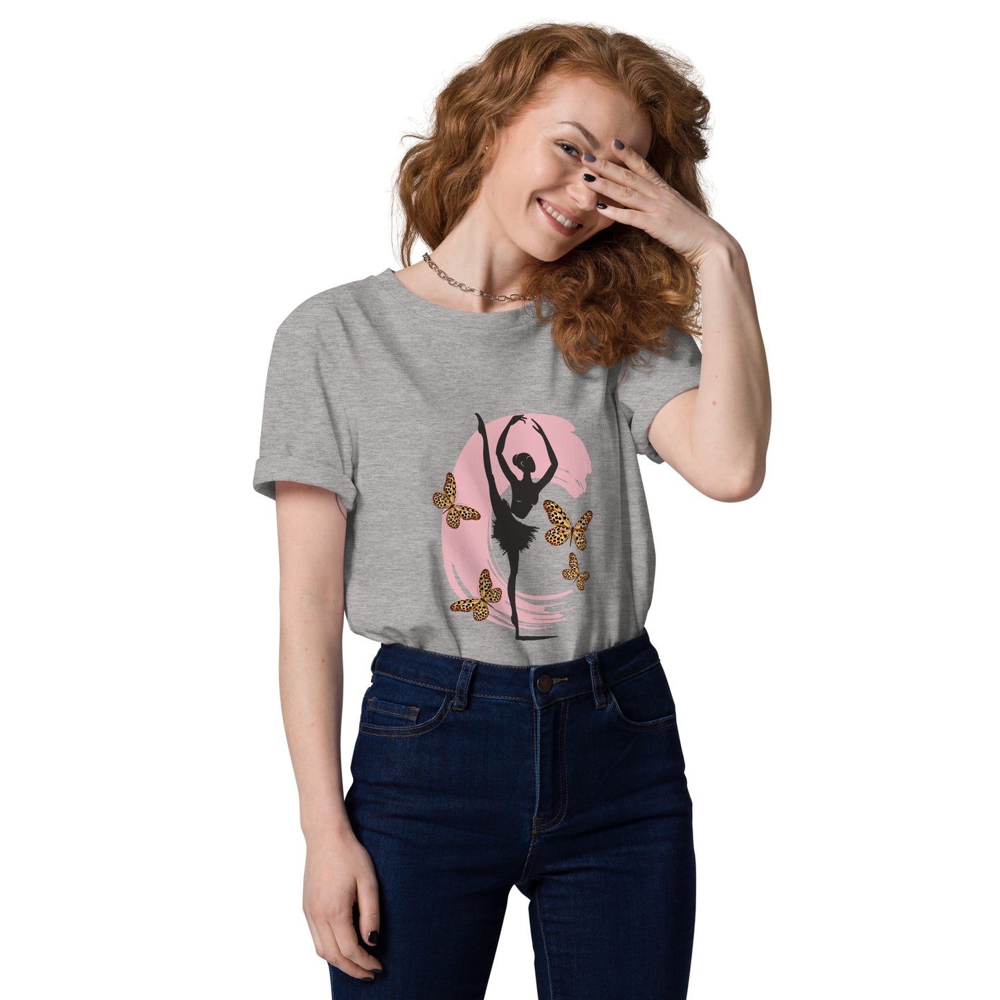 HOMAIX T-shirt en coton biologique papillons dansants