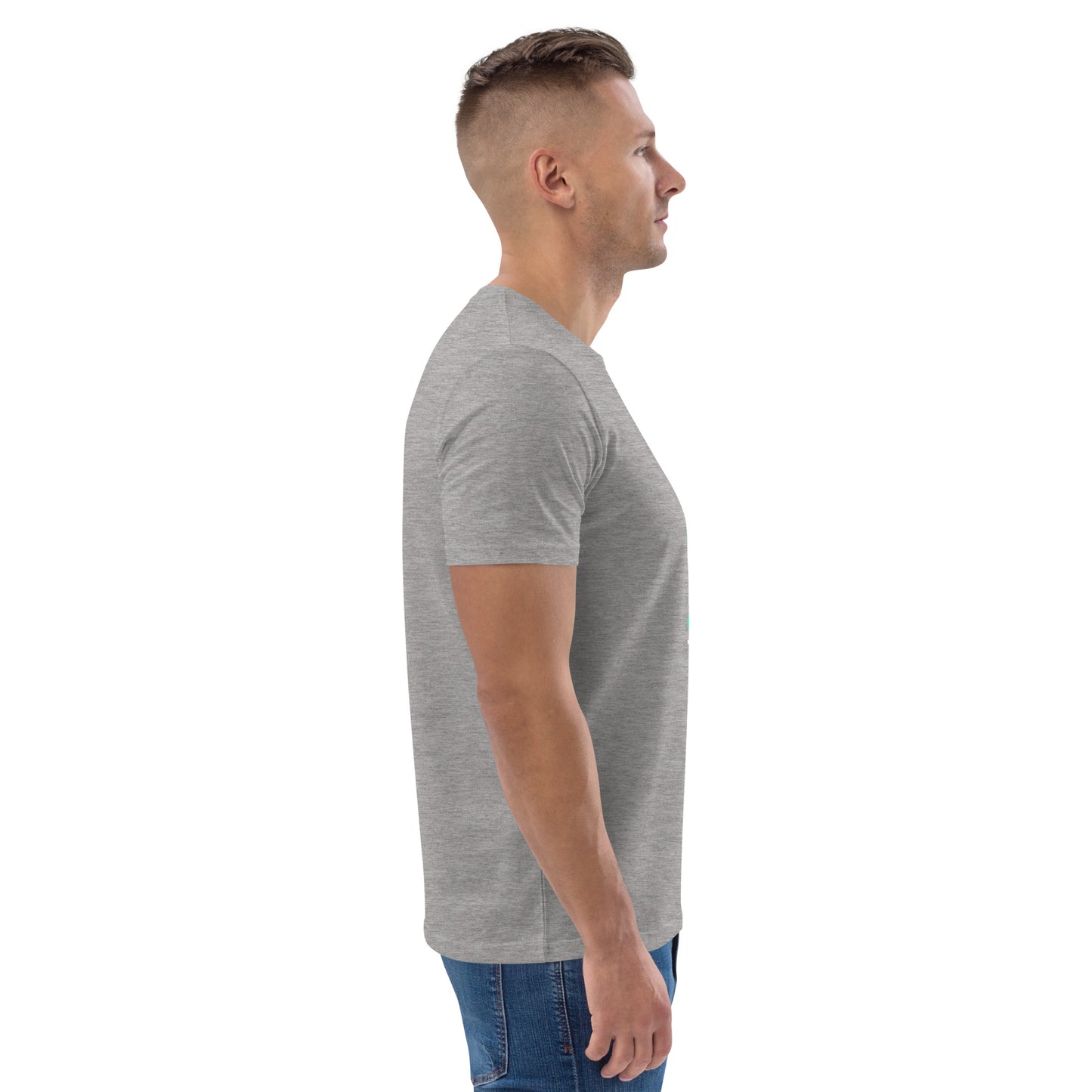 HOMAIX T-shirt unisexe en coton biologique avec message inspirant "Every problem has a solution"