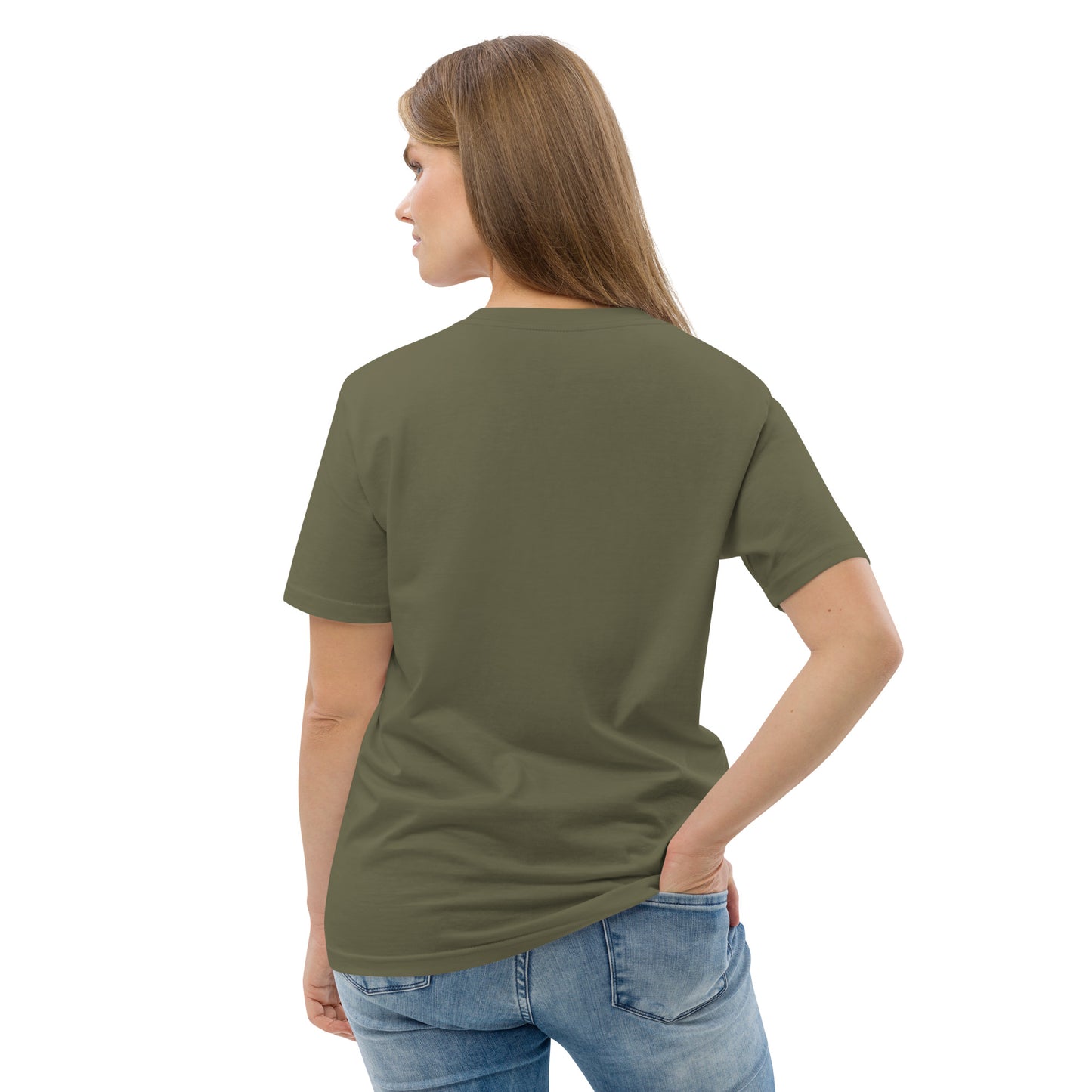 HOMAIX T-shirt unisexe en coton biologique avec design "Protégeons notre planète"