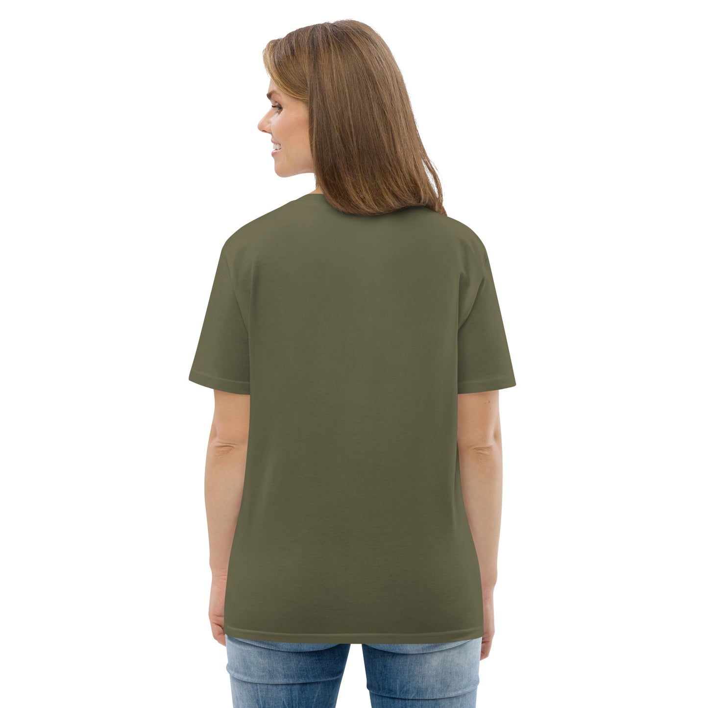HOMAIX T-shirt unisexe en coton biologique avec design "Protégeons notre planète"