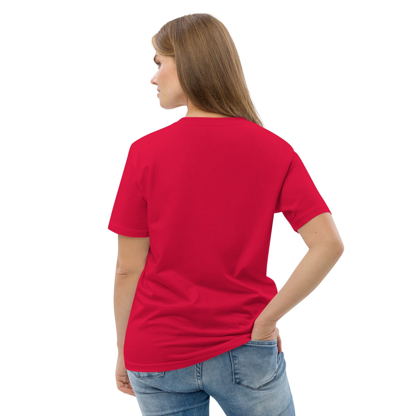 HOMAIX T-shirt unisexe en coton biologique avec design "Protégeons notre planète"