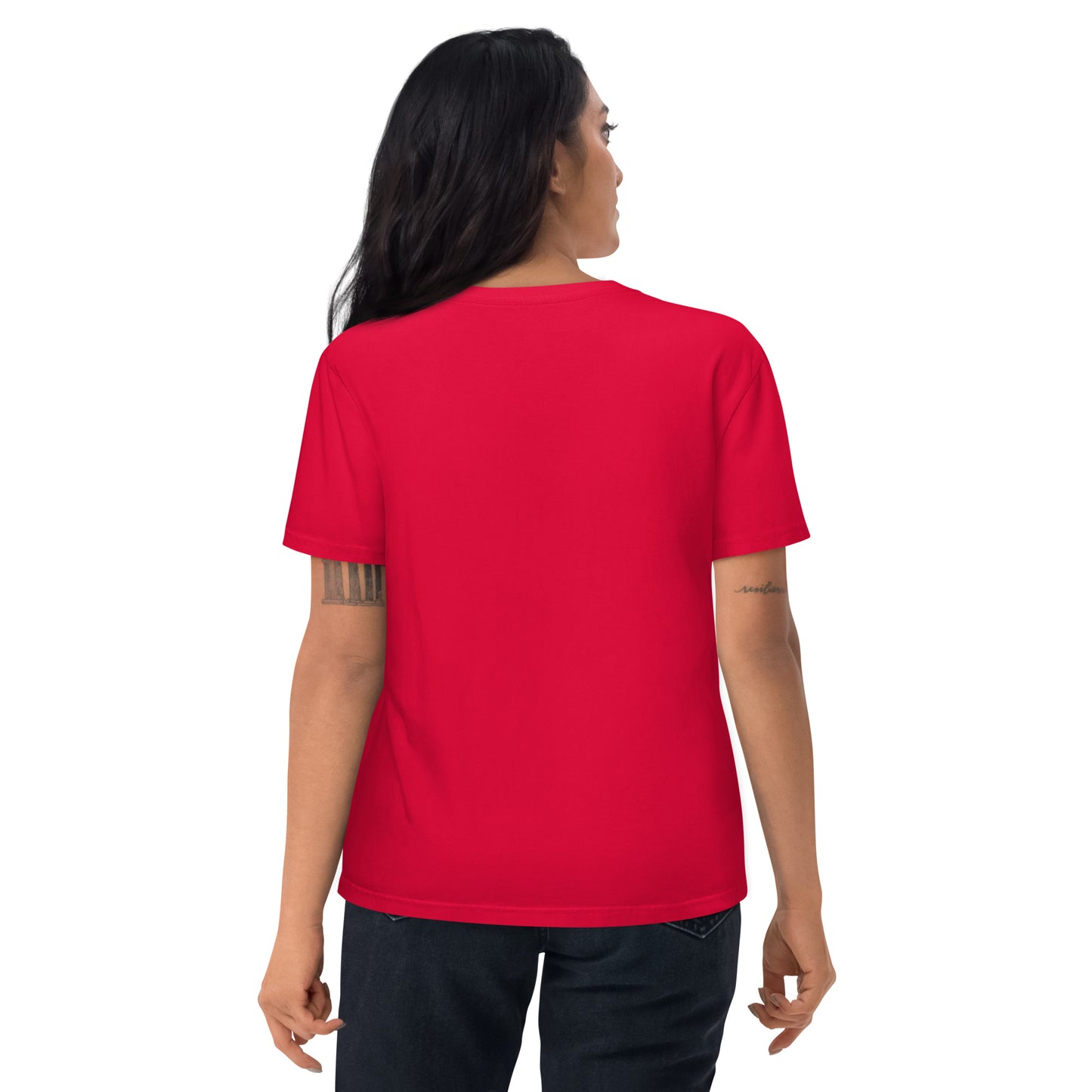 HOMAIX T-shirt unisexe en coton biologique avec design géométrique abstrait