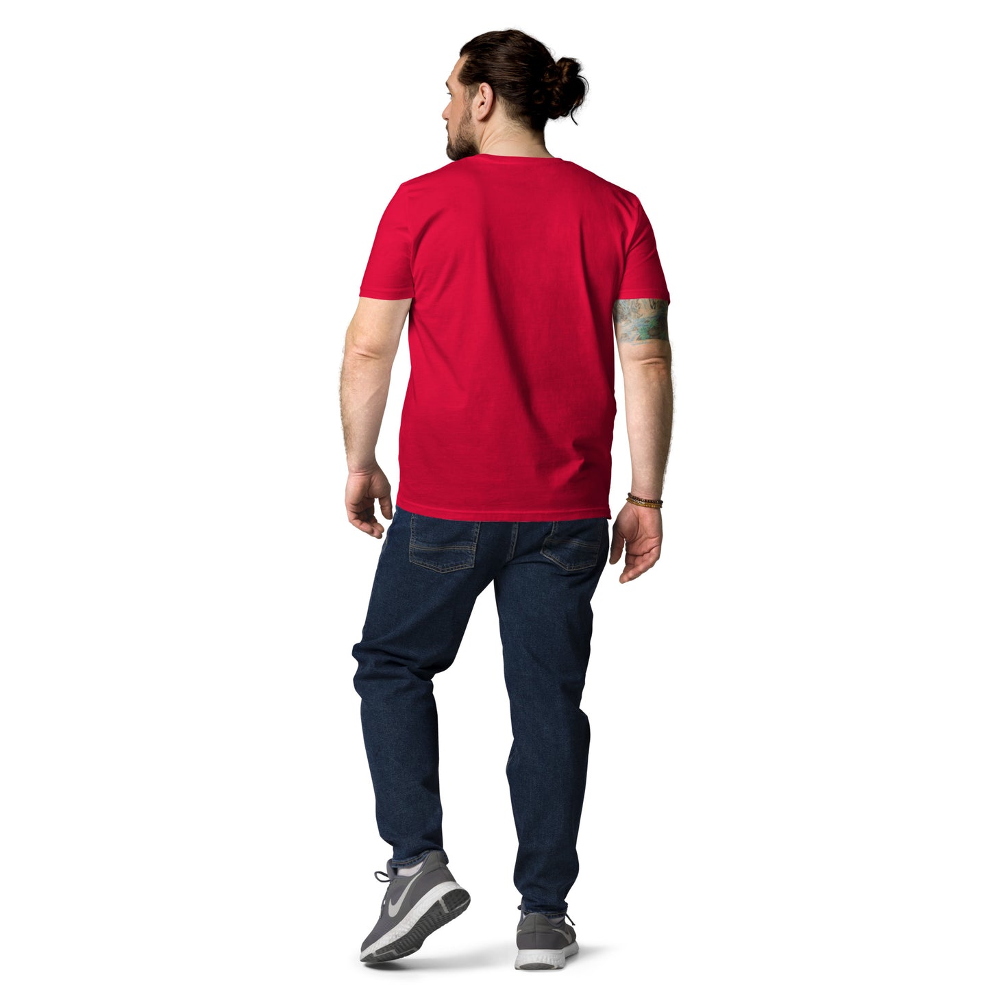 HOMAIX T-shirt unisexe en coton biologique avec design "Protégeons notre planète"