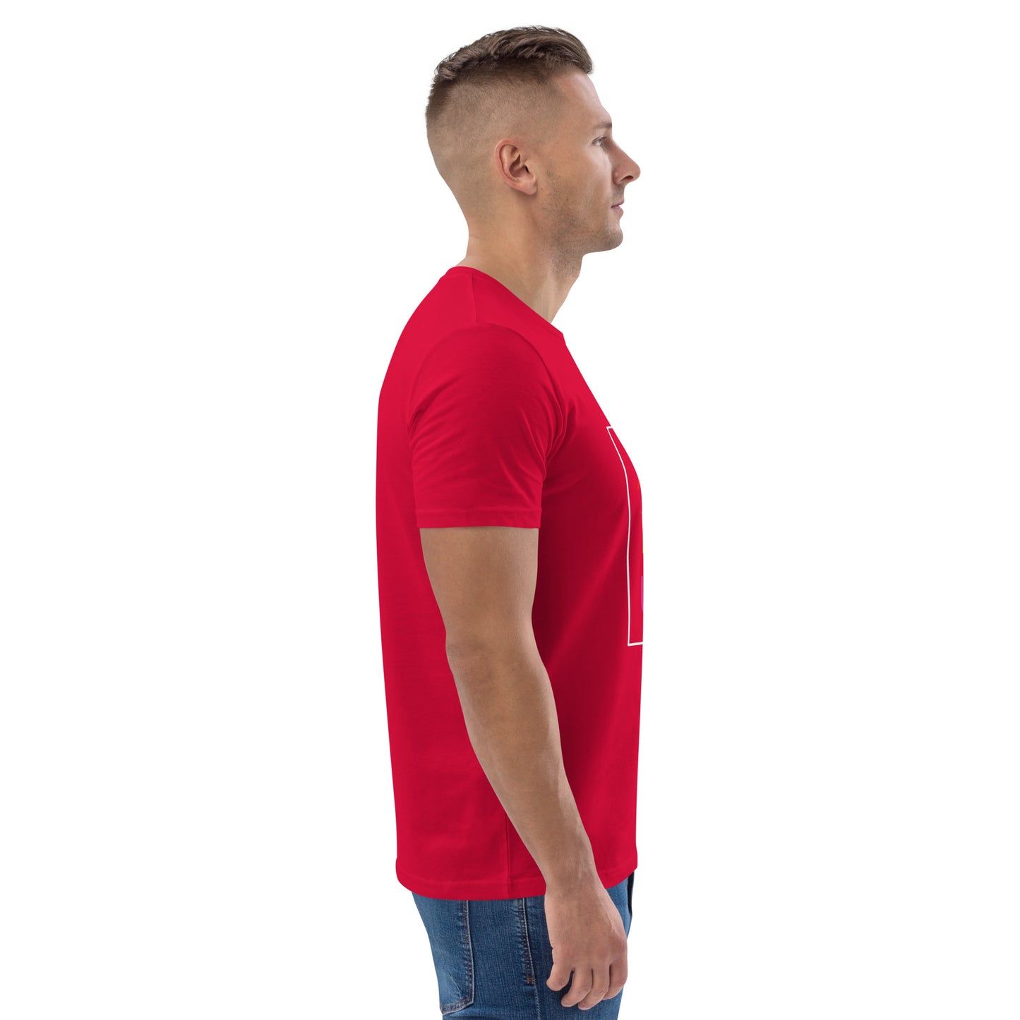 HOMAIX T-shirt unisexe en coton biologique avec motif "ADVENTURE"