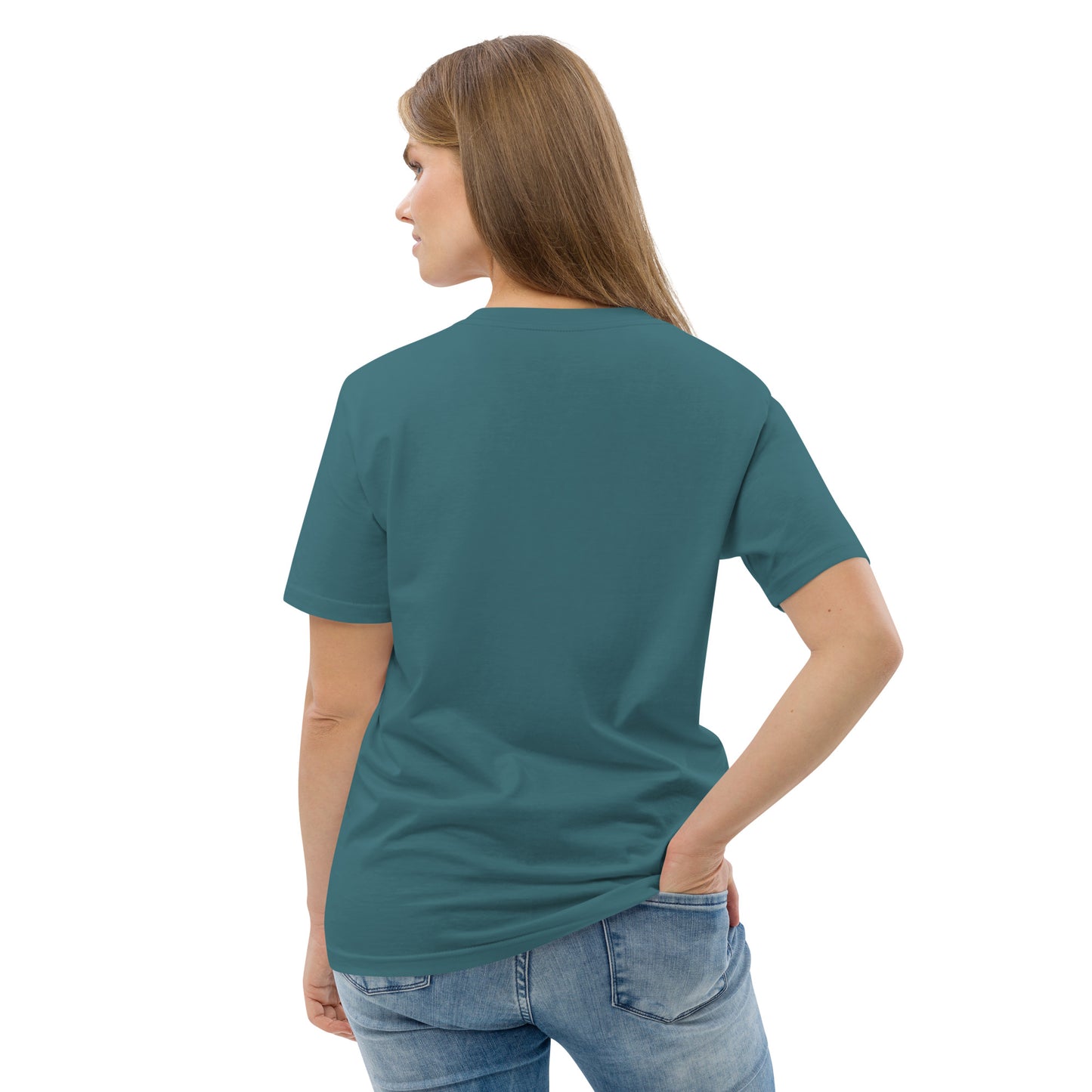 HOMAIX T-shirt unisexe en coton biologique avec design "Protégeons notre planète"