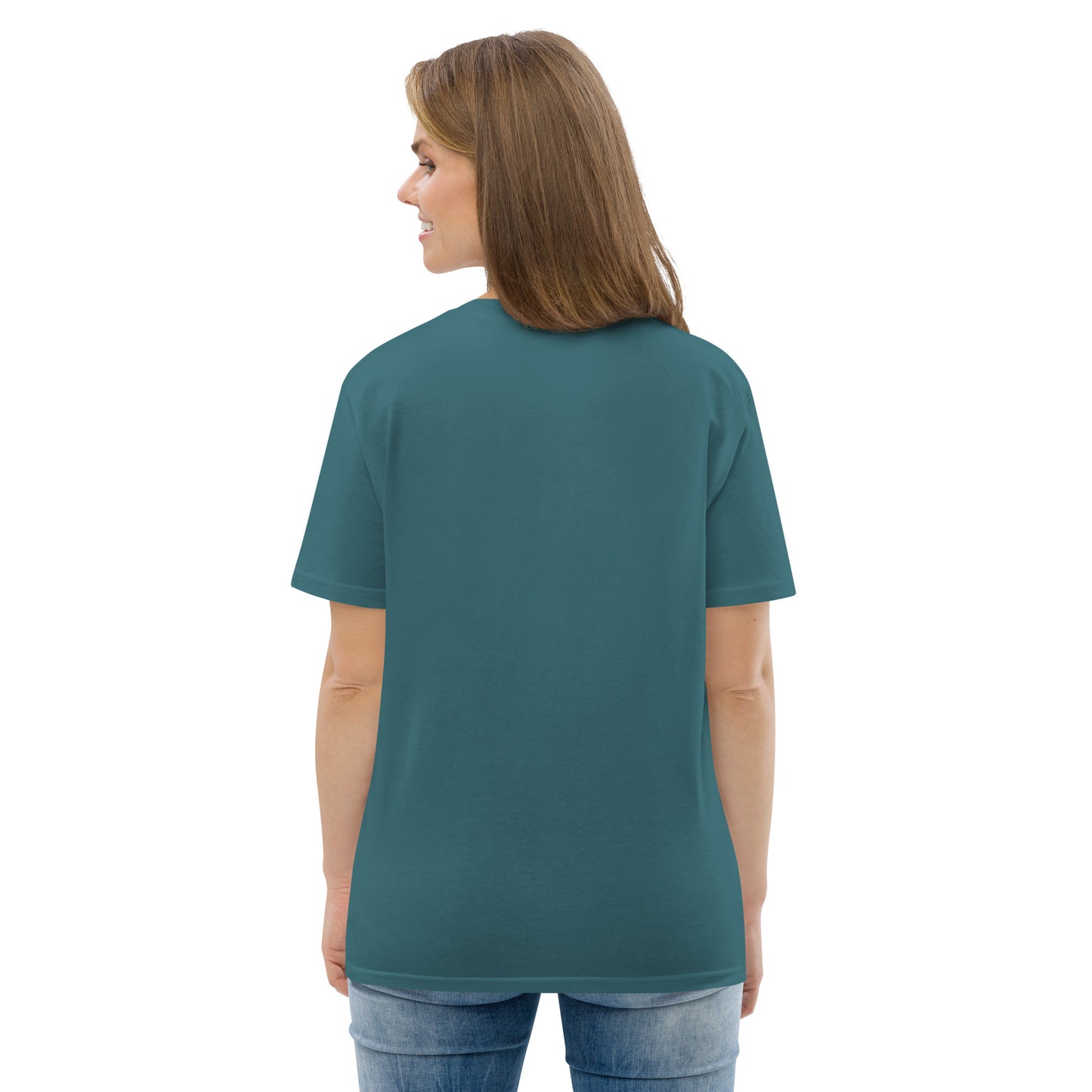 HOMAIX T-shirt unisexe en coton biologique avec design "Protégeons notre planète"