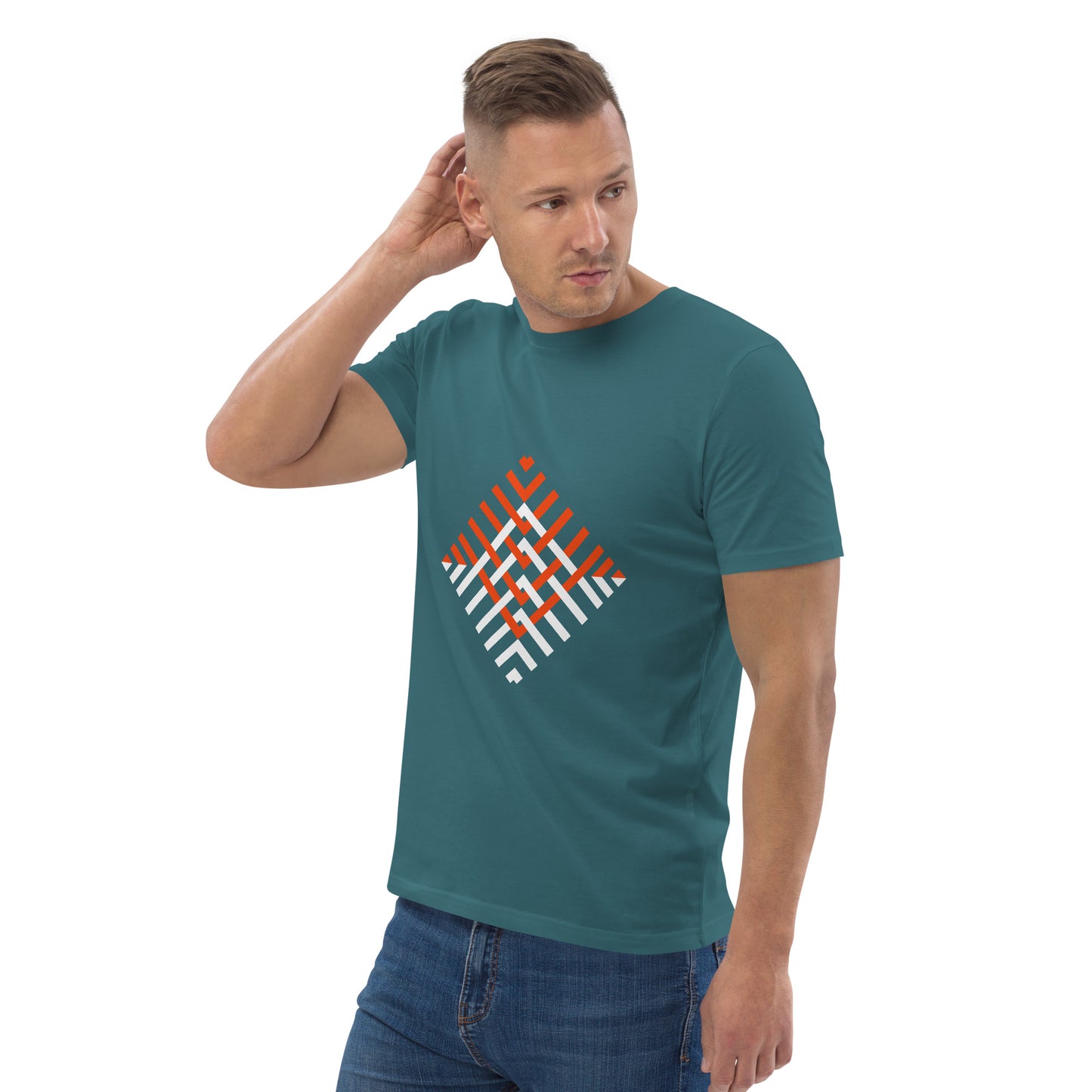 HOMAIX T-shirt Homme en Coton Bio