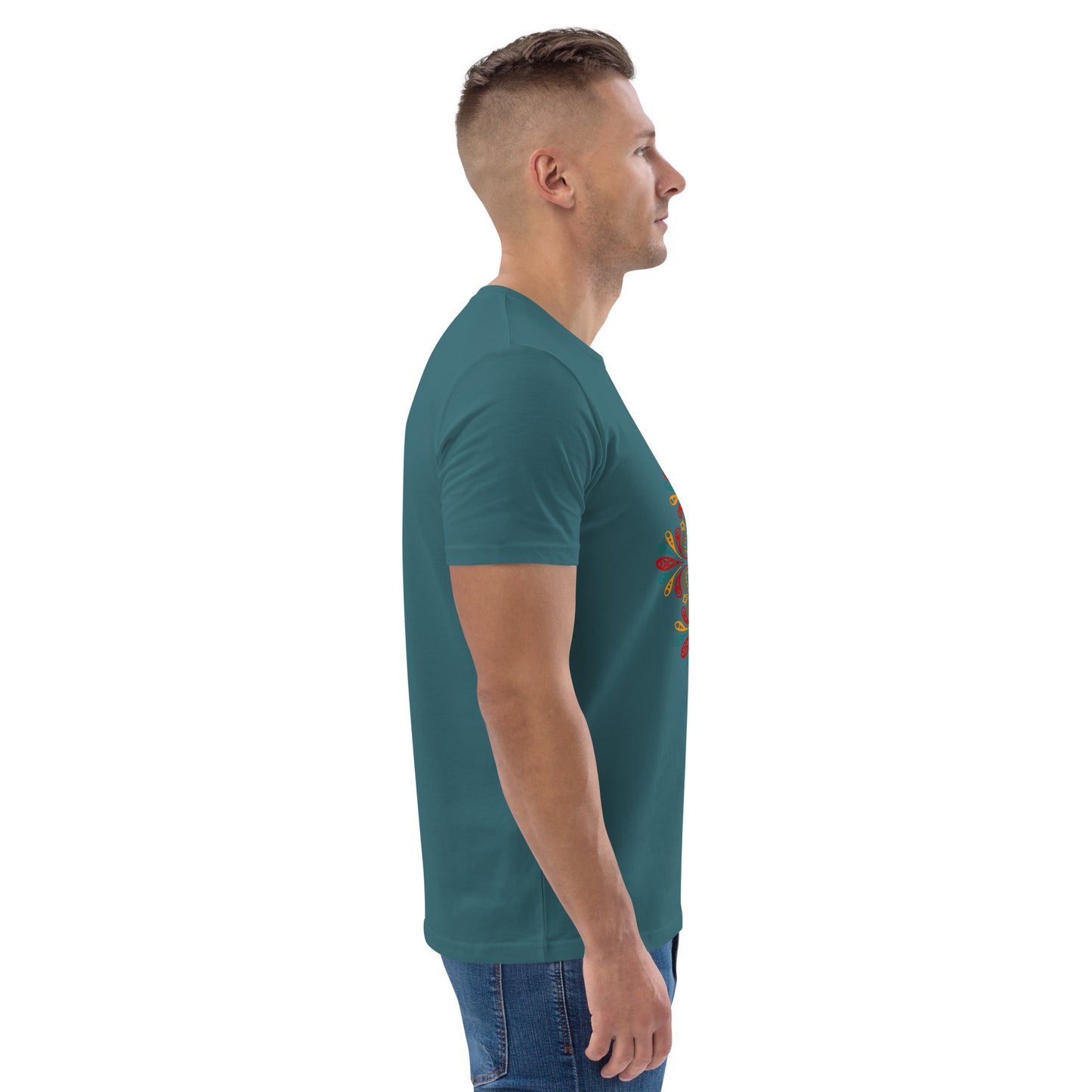 HOMAIX T-shirt unisexe en coton biologique avec message inspirant "Perfection is not attainable"