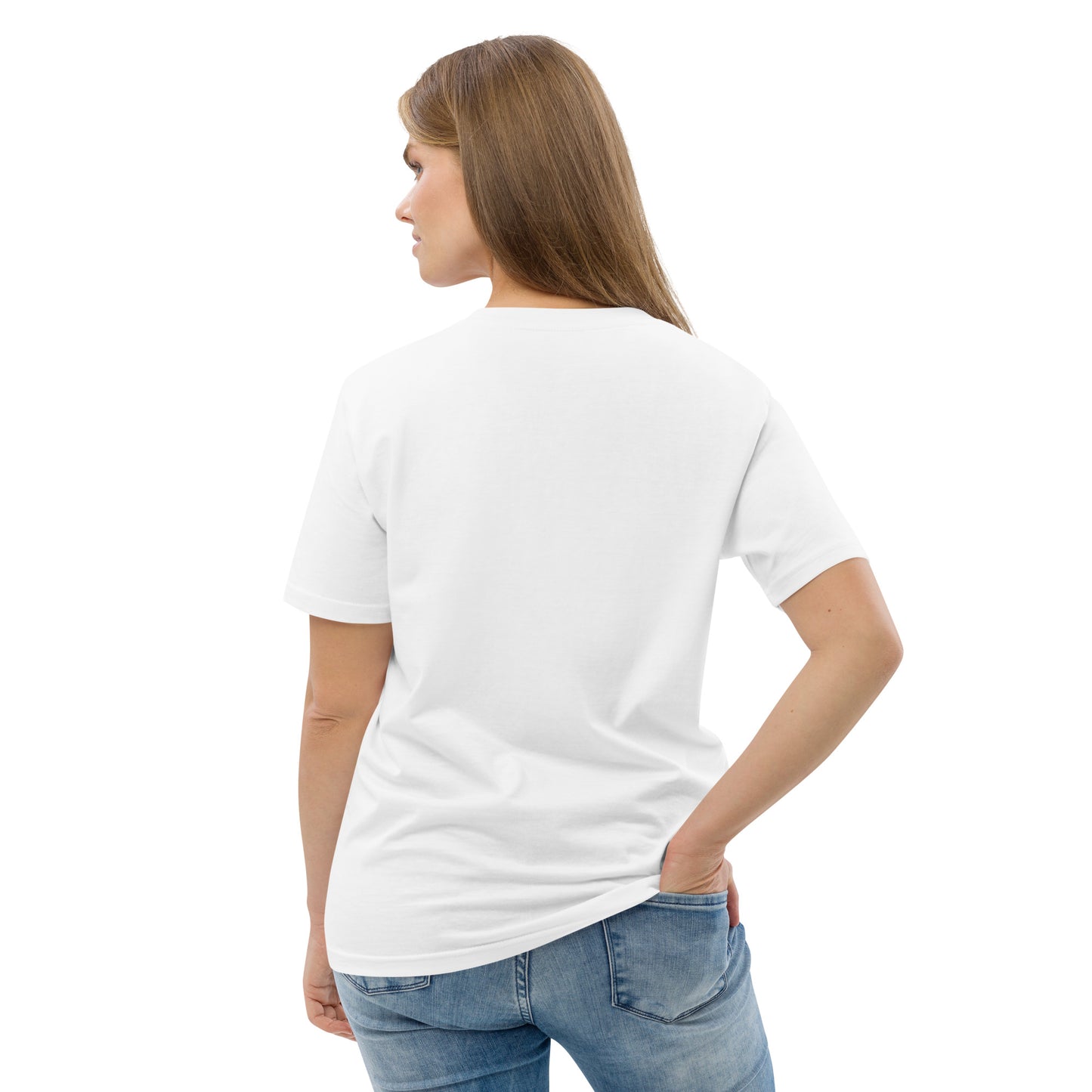 HOMAIX T-shirt unisexe en coton biologique avec design "Protégeons notre planète"