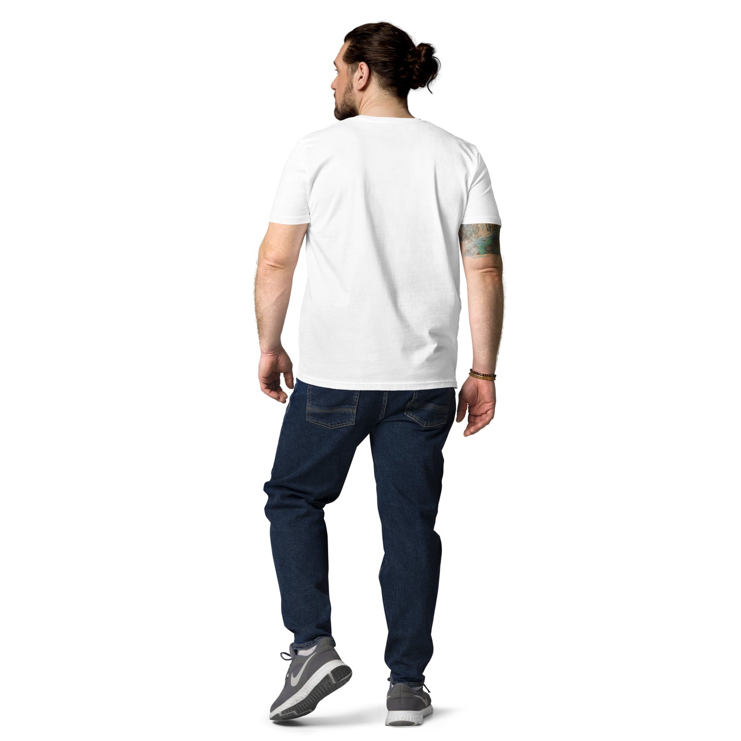 HOMAIX T-shirt unisexe en coton biologique avec design "Protégeons notre planète"