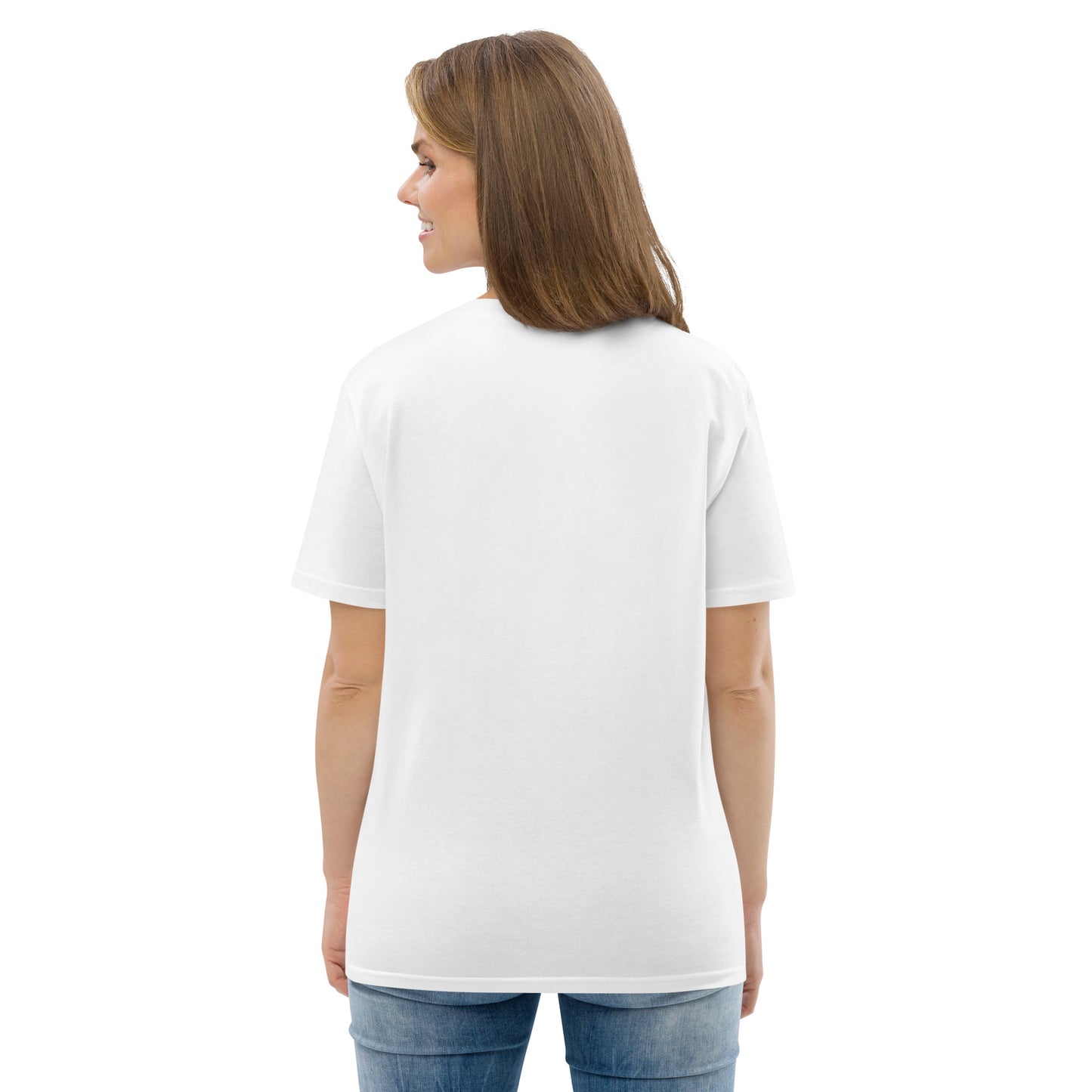 HOMAIX T-shirt unisexe en coton biologique avec design "Protégeons notre planète"