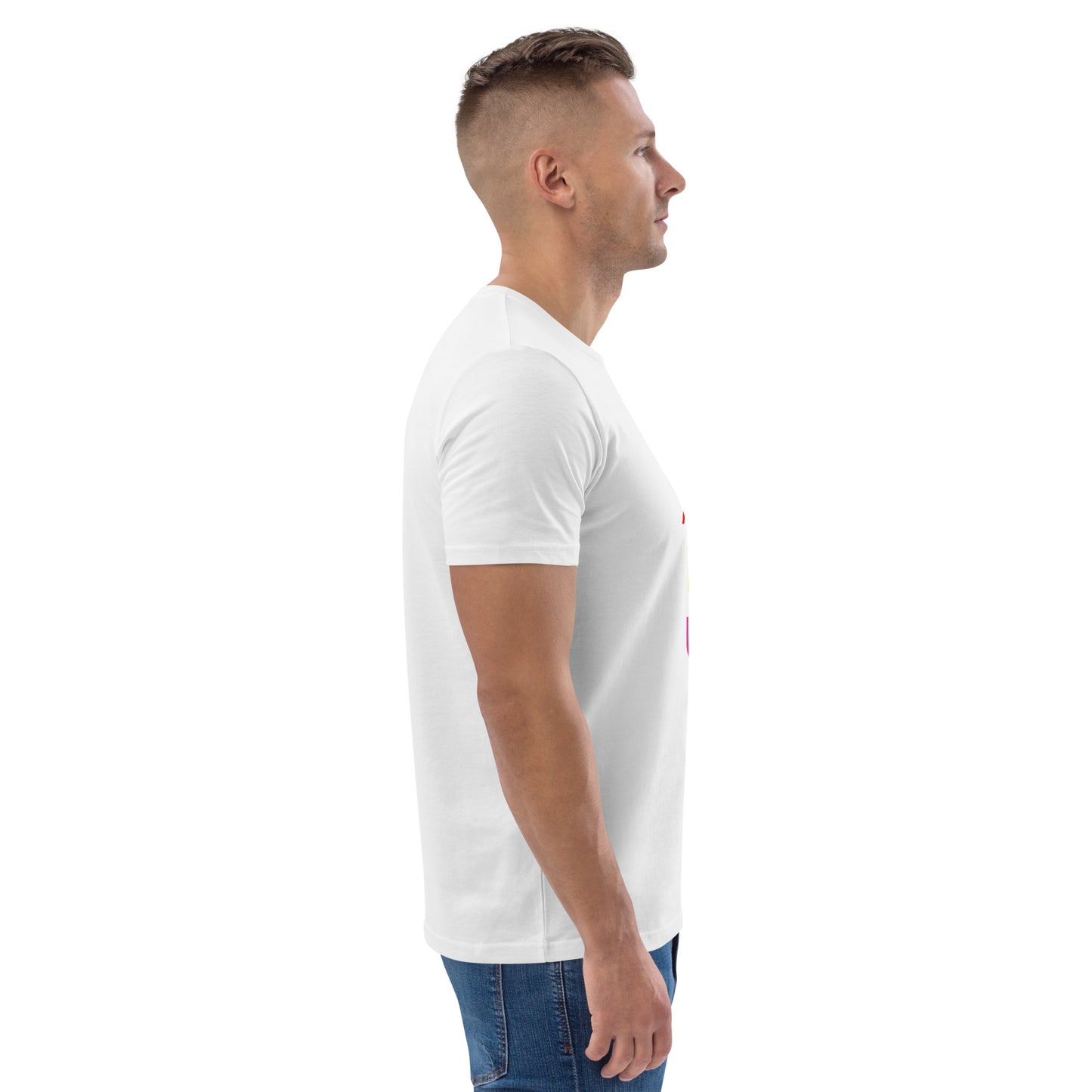 HOMAIX T-shirt unisexe en coton biologique avec motif "ADVENTURE"
