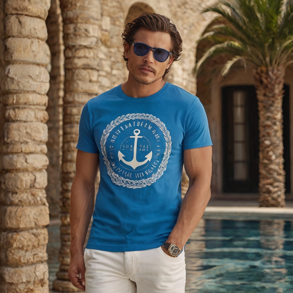 Chic Méditerranéen : T-shirts Hommes