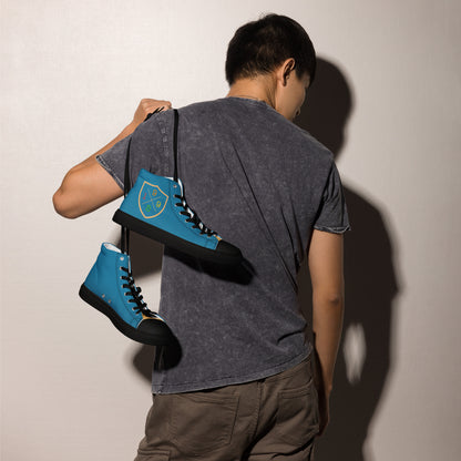 HOMAIX Baskets hautes en toile homme personnalisée